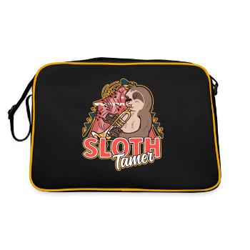 Circus Staff Sloth Tamer - Retro Bag - black/gold - Back