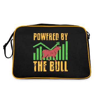 Driven by the Bull Bull Market - Retro Bag - black/gold - Back