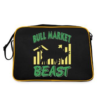 Bull Market Beast - Retro Bag - black/gold - Back