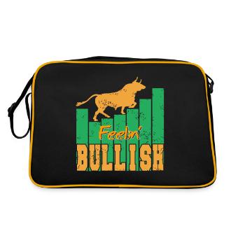 Feelin' Bullish Bullish Feeling Bullish - Retro Bag - black/gold - Back