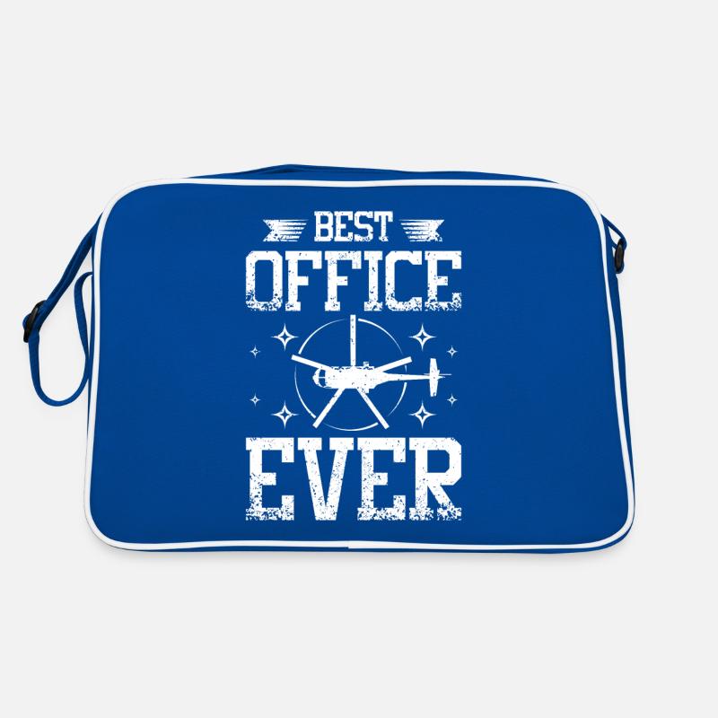 Meilleur hélicoptère de bureau de tous les temps Sac Retro