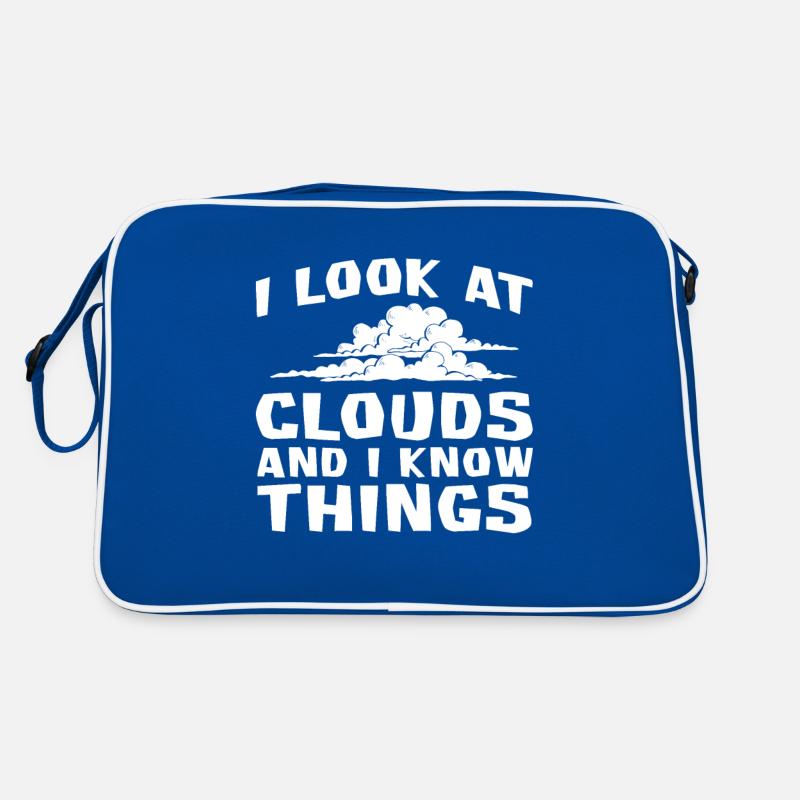 I see clouds and I know things for everyone Retro Bag