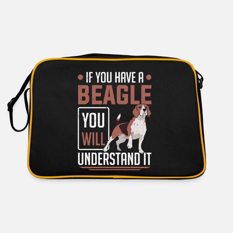 Beagle Hundebesitzer, wenn Sie einen Beagle haben Retro Tasche
