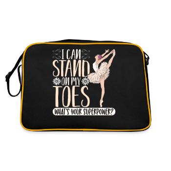Classical Ballerina Lifestyle Ballet Dance Gesche - Retro Bag - black/gold - Back