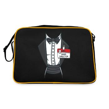 Band Director Costume Art - Retro Bag - black/gold - Back