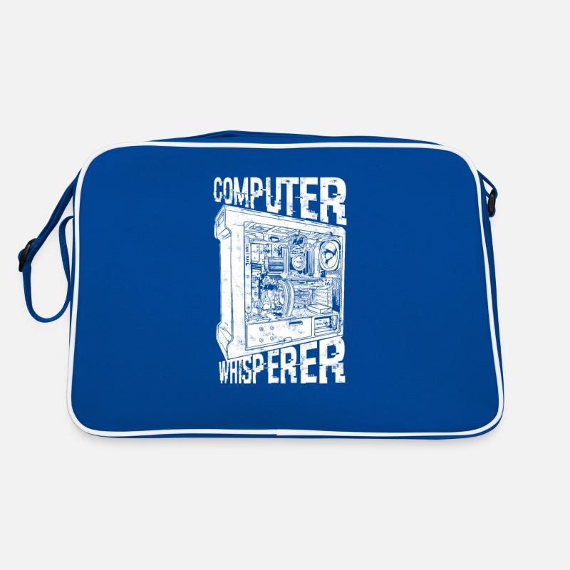 Computer Whisperer - Internet Security Anonymous Retro Tasche