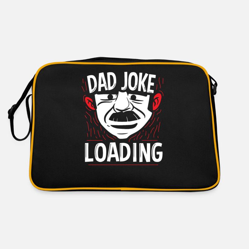 Papa Witz Dad Joke Jokes Vater Retro Tasche