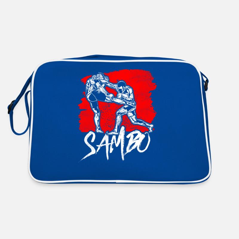 Sambo Trainer Martial Arts Training Martial Arts Retro Bag