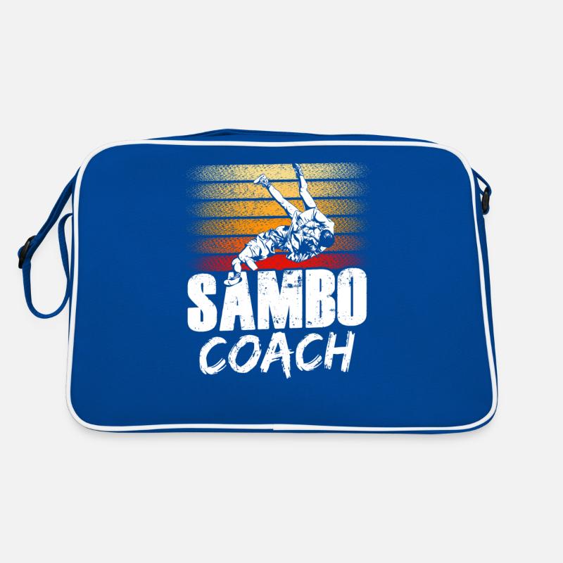 Sambo Trainer Training Kampfsport Kampfkunst Retro Tasche