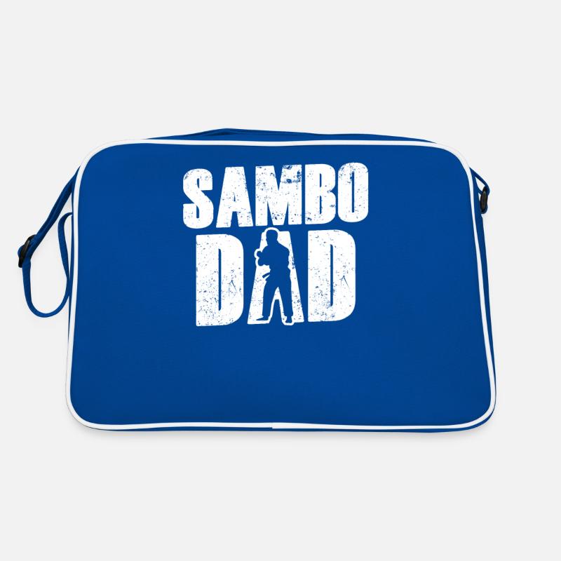 Sambo Papa Kampfkunst Trainer Training Kampfsport Retro Tasche