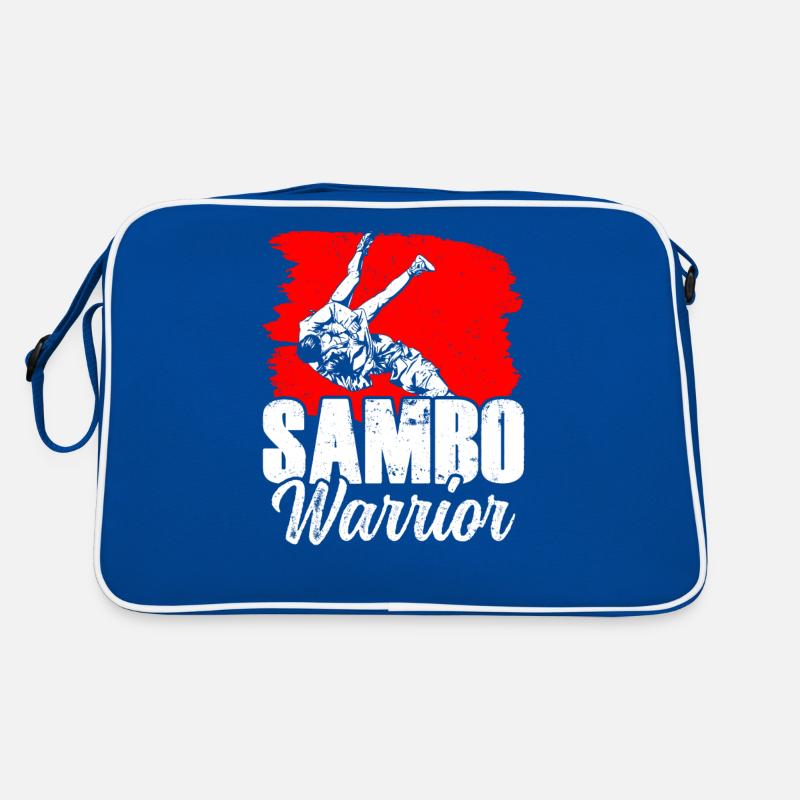Sambo Krieger Kampfsport Training Kampfkunst Retro Tasche