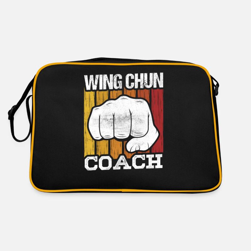 Wing Chun Trainer Martial Arts Martial Arts Training Retro Bag