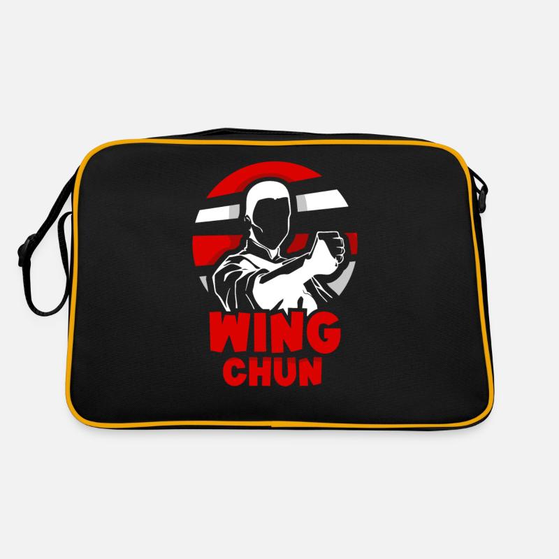 Wing Chun Martial Arts Trainer Martial Arts Training Retro Bag