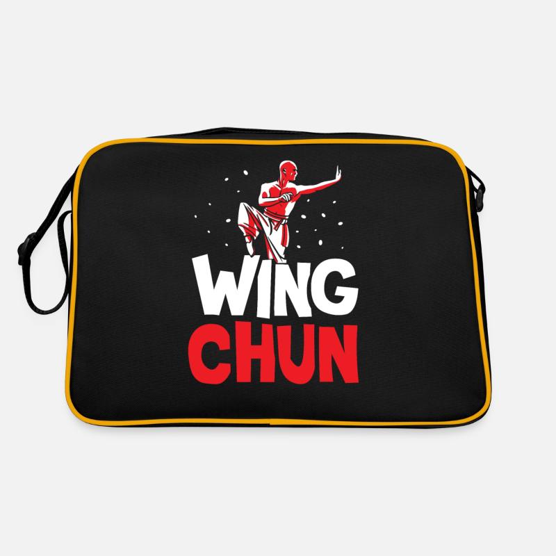 Wing Chun Training Martial Arts Trainer Martial Arts Retro Bag