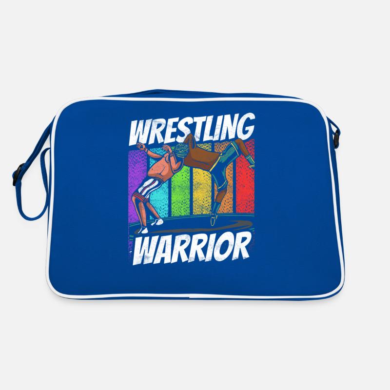 Wrestling Krieger Ringen Ringkampf Ringer Retro Tasche