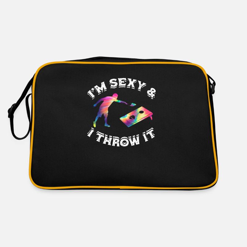 Drôle je suis sexy et je le lance Shooting Throwing - Sac Retro