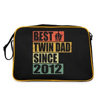 Twins Father Twin Father since 2012 - Retro Bag - black/gold - Back