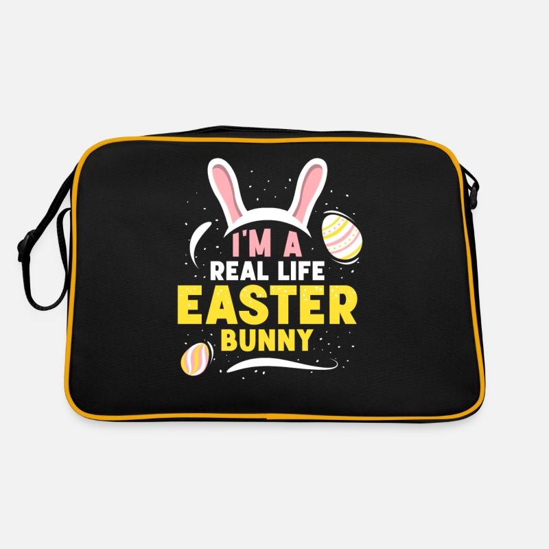 Ich Bin Ein Echter Osterhase Ostern Osterfest Retro Tasche