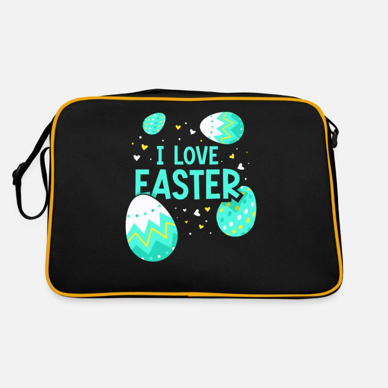 I love Easter Easter Easter Egg Easter Retro Bag