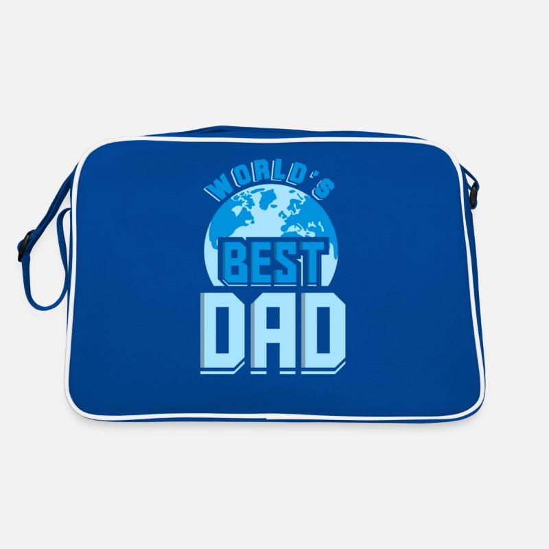 Der Beste Vater Der Welt Papa Papi Vater Tag Retro Tasche