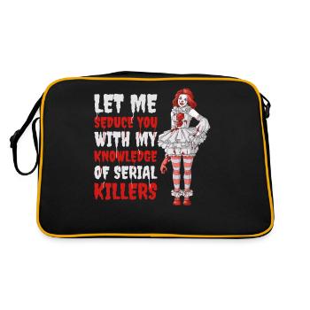 Laissez-moi vous séduire Cadeau de série policière - Sac Retro - noir/or - Dos