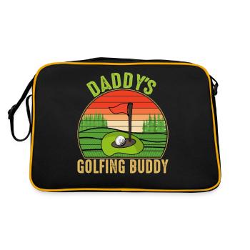 Daddy's Golfing Buddy Best Dad By Par - Retro Bag - black/gold - Back
