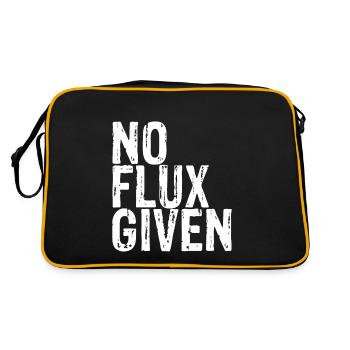 No Flux Given 7 - Retro Bag - black/gold - Back