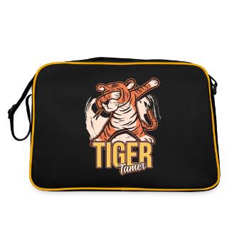 Circus Staff Tiger Tamer Ringmaster - Retro Bag - black/gold - Back