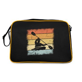 Tenue de kayak - Sac Retro - noir/or - Dos