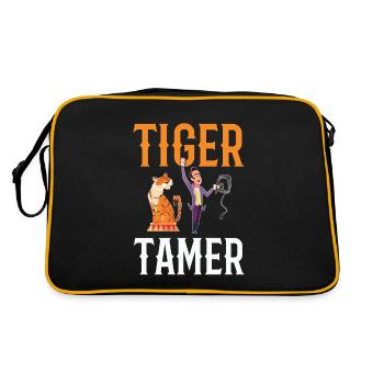 Tiger Tamer For All Circus Enthusiasts - Retro Bag - black/gold - Back