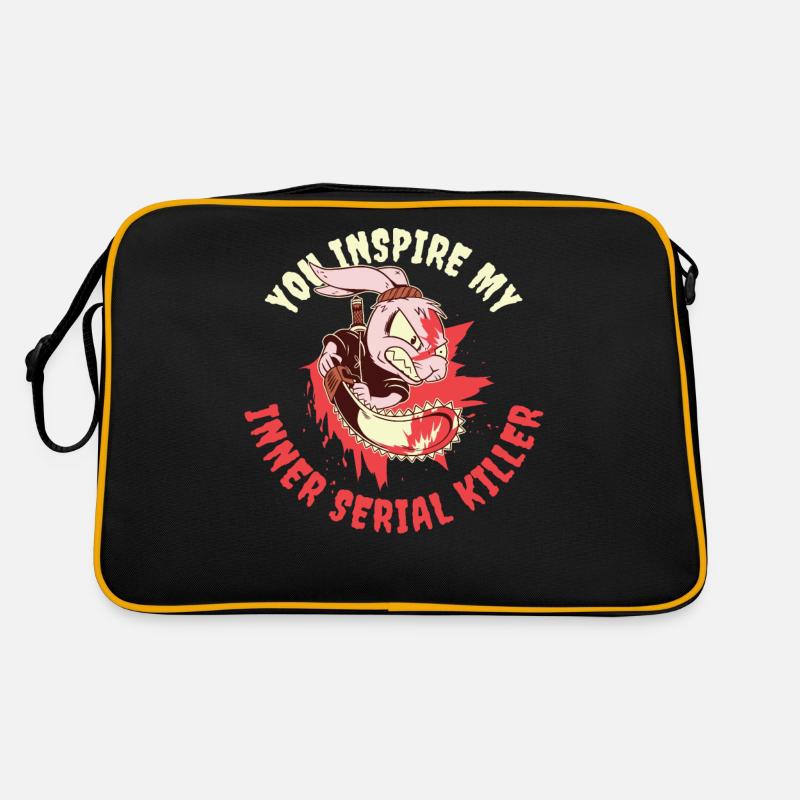 Inner Serial Killer Krimiserie Geschenk Retro Tasche