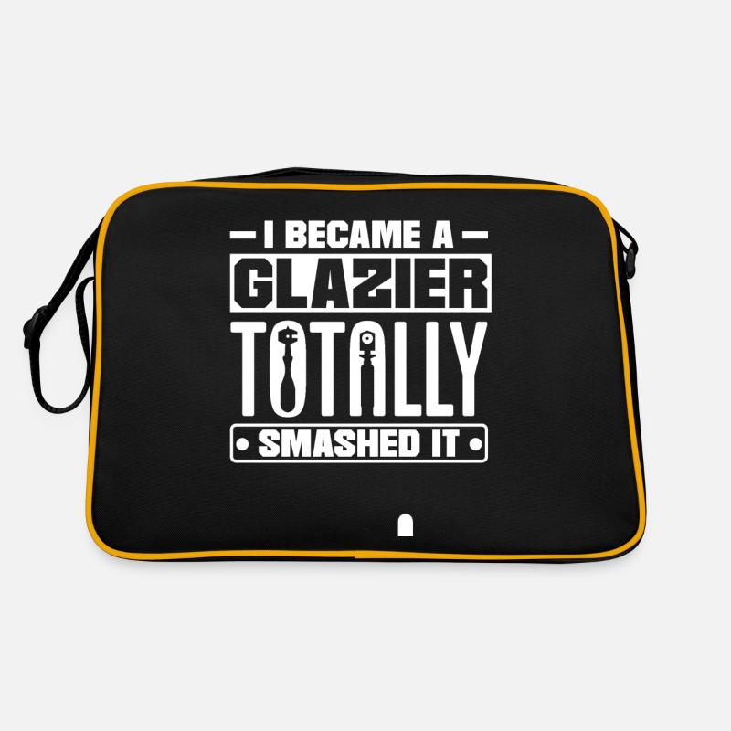Glazier Window Fitter I Became A Glazier Totally Retro Tasche
