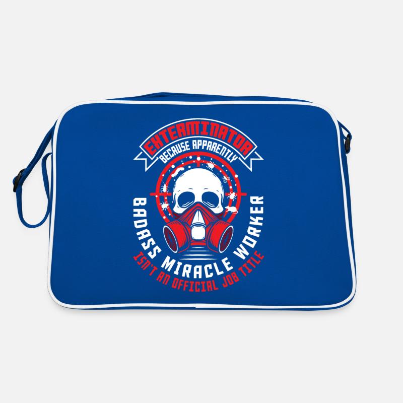 Pest Control Technician Exterminator Quota Retro Bag