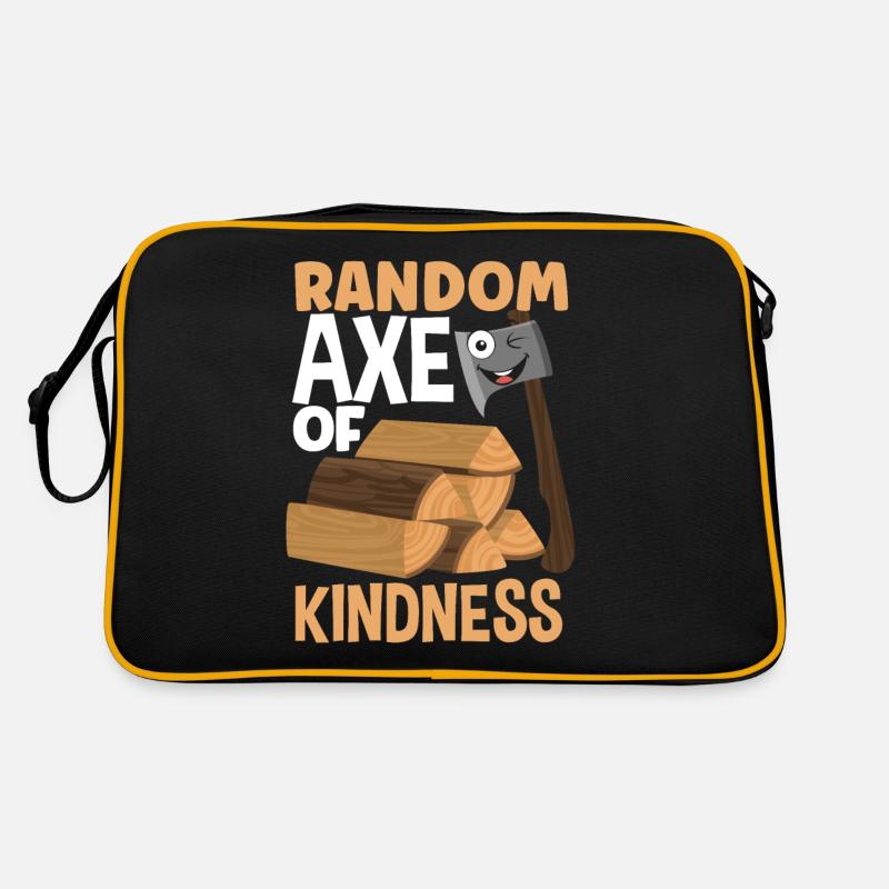 Axe Hatchet Throwing Hatchet Ax Thrower Funny Pun Retro Tasche