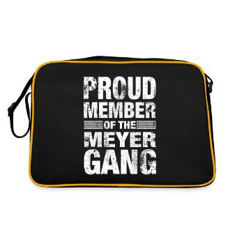 Meyer Stolz Team Cadeau familial - Sac Retro - noir/or - Dos