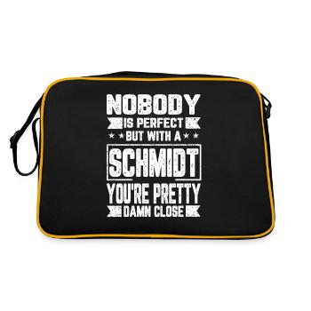 Schmidt Personne n’est un cadeau parfait - Sac Retro - noir/or - Dos