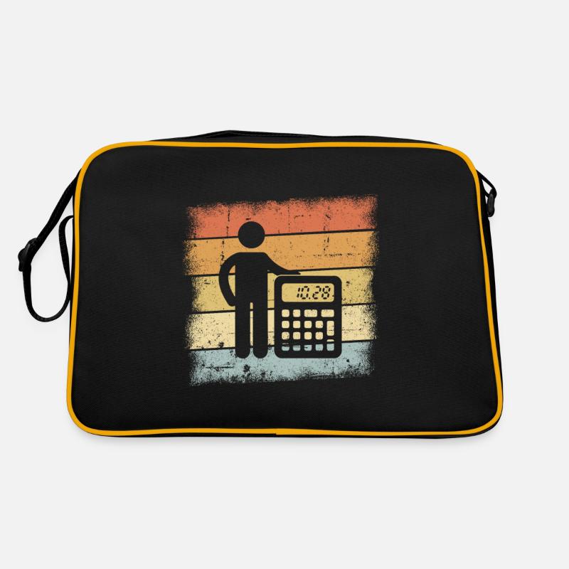 Buchhalter Geschenk Retro Tasche