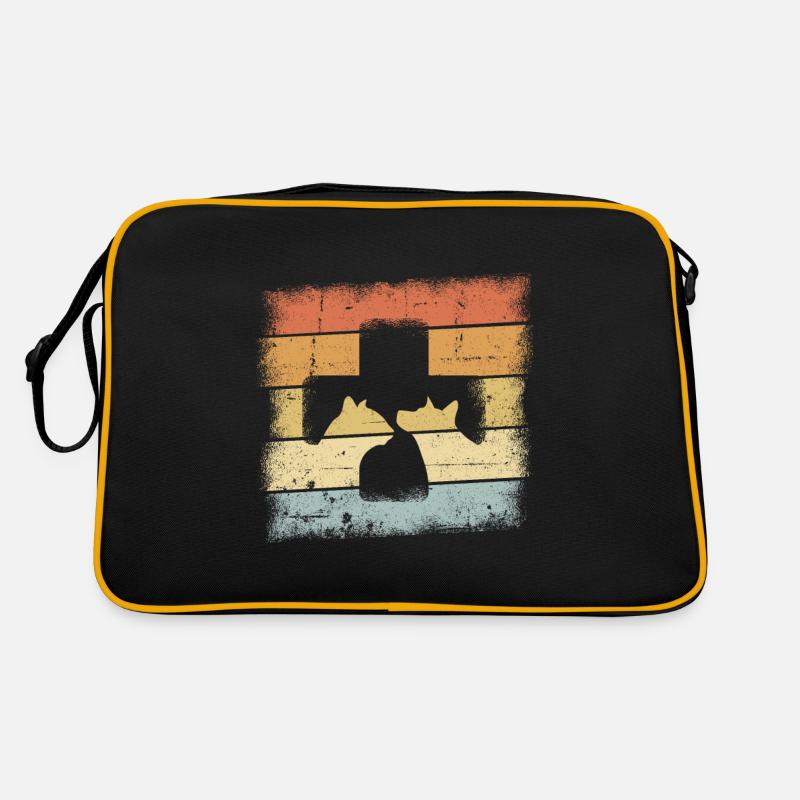 Tierarzt - Retro Tasche - Schwarz/Gold