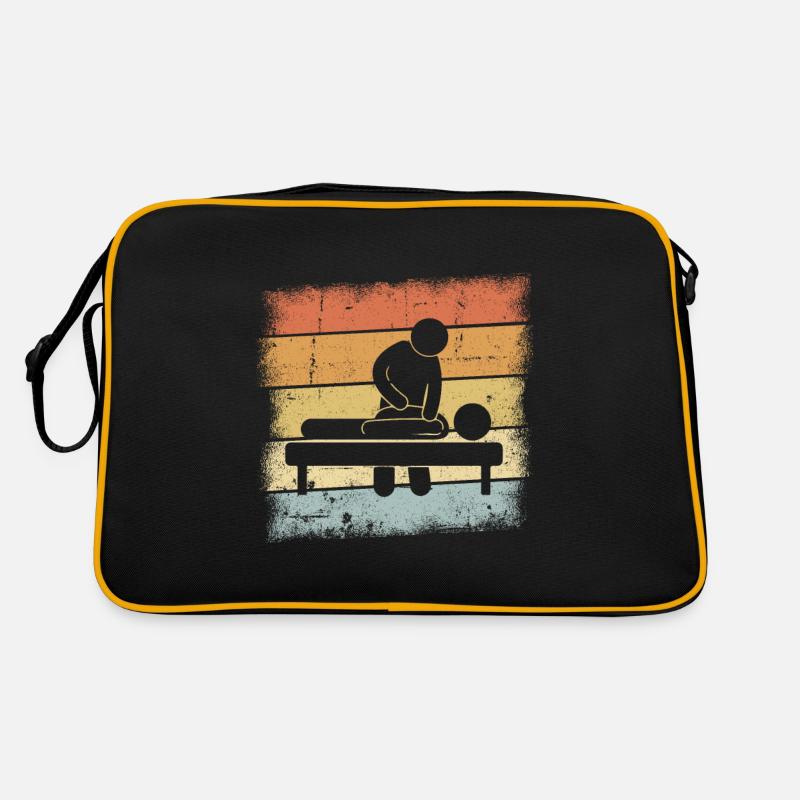 Masseur Geschenk Retro Tasche