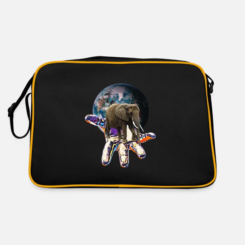 Elefant Retro Tasche