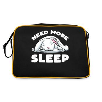 White Rabbit Rabbit - Retro Bag - black/gold - Back