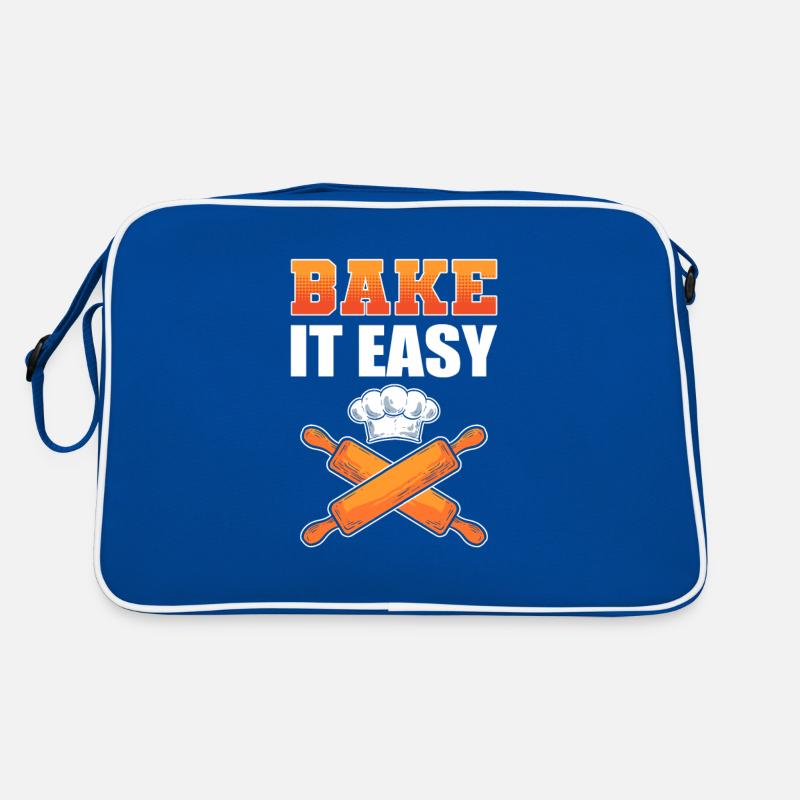 Bake It Easy Bread Making Bread Baking Baker Retro Tasche