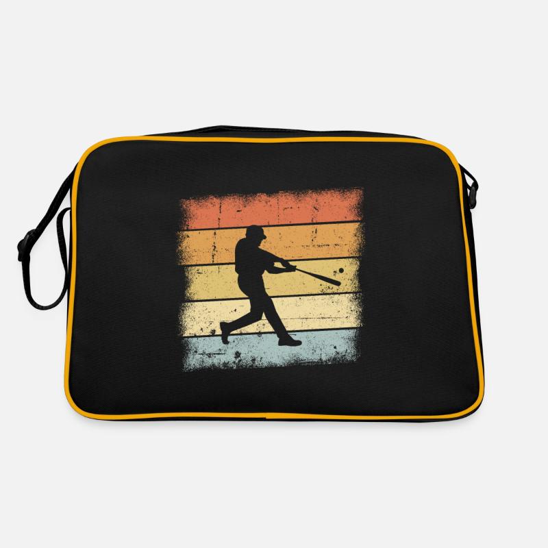 Baseball Sunset Retro Tasche