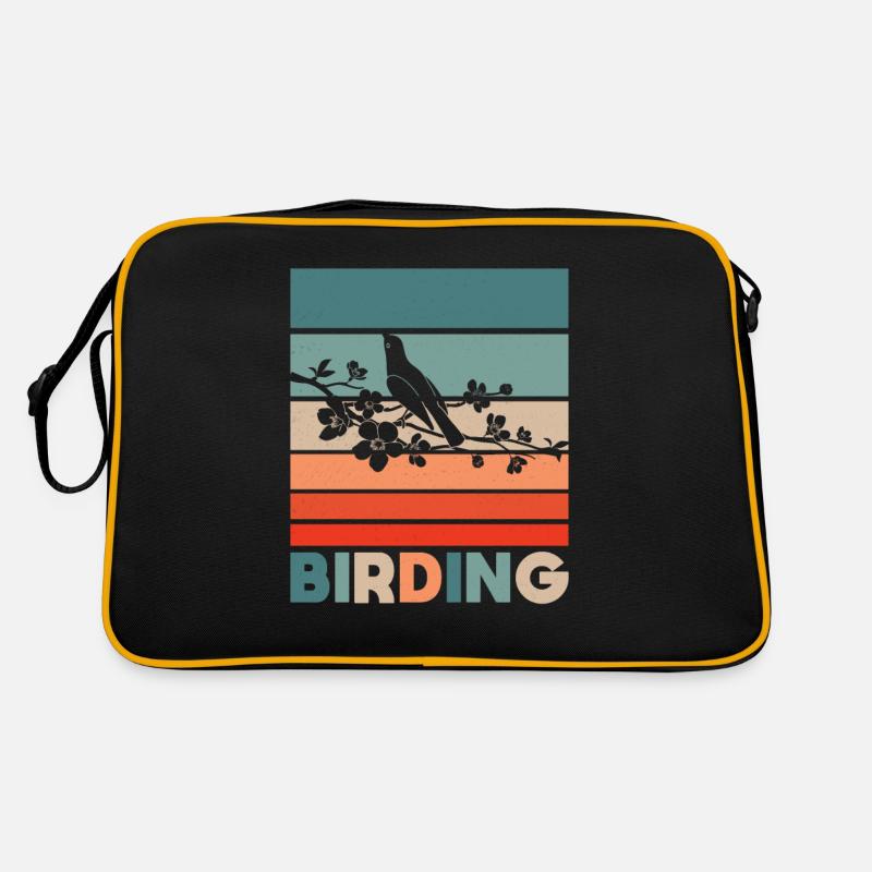 Nur Vogel Retro Tasche