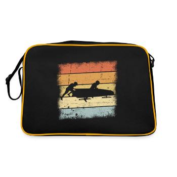 Bob Sled Coucher de soleil - Sac Retro - noir/or - Dos