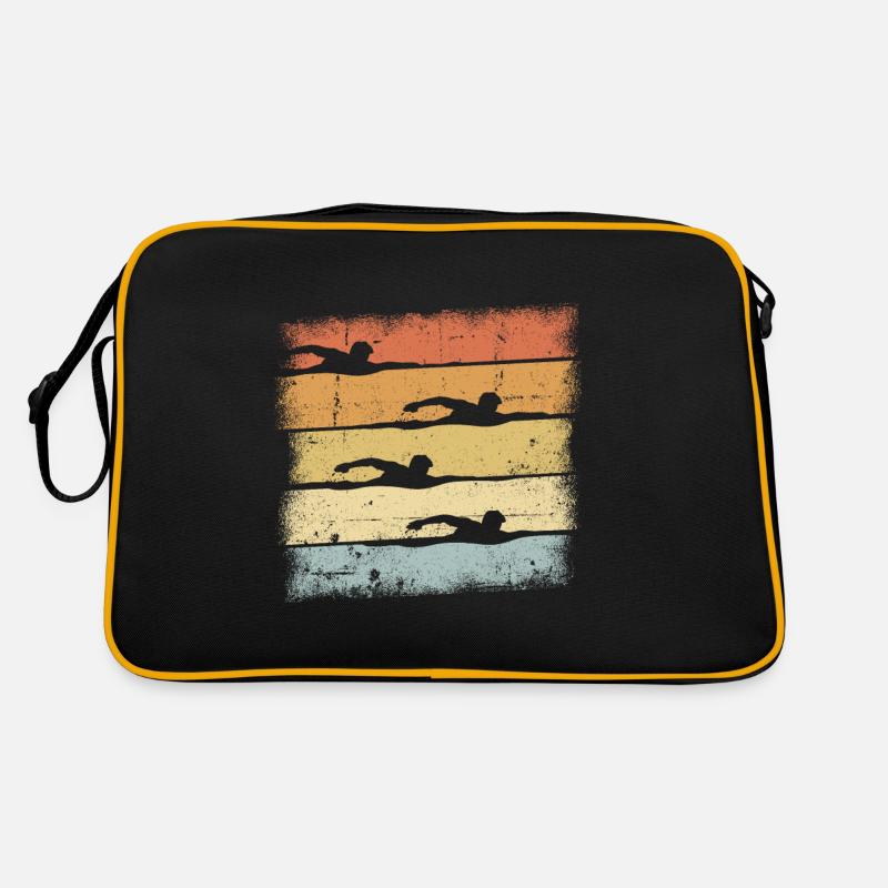 Schwimm Retro Tasche
