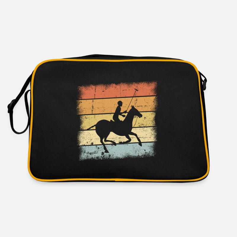 Polo Equestrian Retro Design Sac Retro