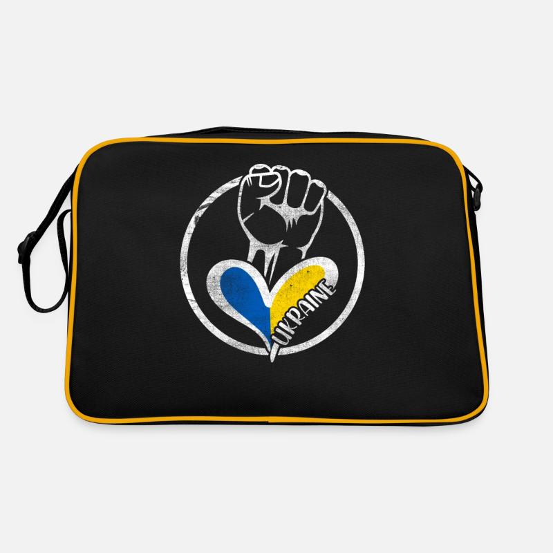 Peace Ukraine Love Idée Cadeau Sac Retro