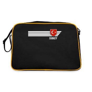 Turquie Ay-Yildizlilar Football Fan Jersey - Sac Retro - noir/or - Dos