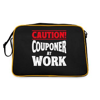 Coupon Shopper Discount Couponer Vente à prix réduit - Sac Retro - noir/or - Dos